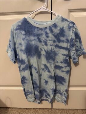 Original Use Blue Tie-Dye Short Sleeve Tee